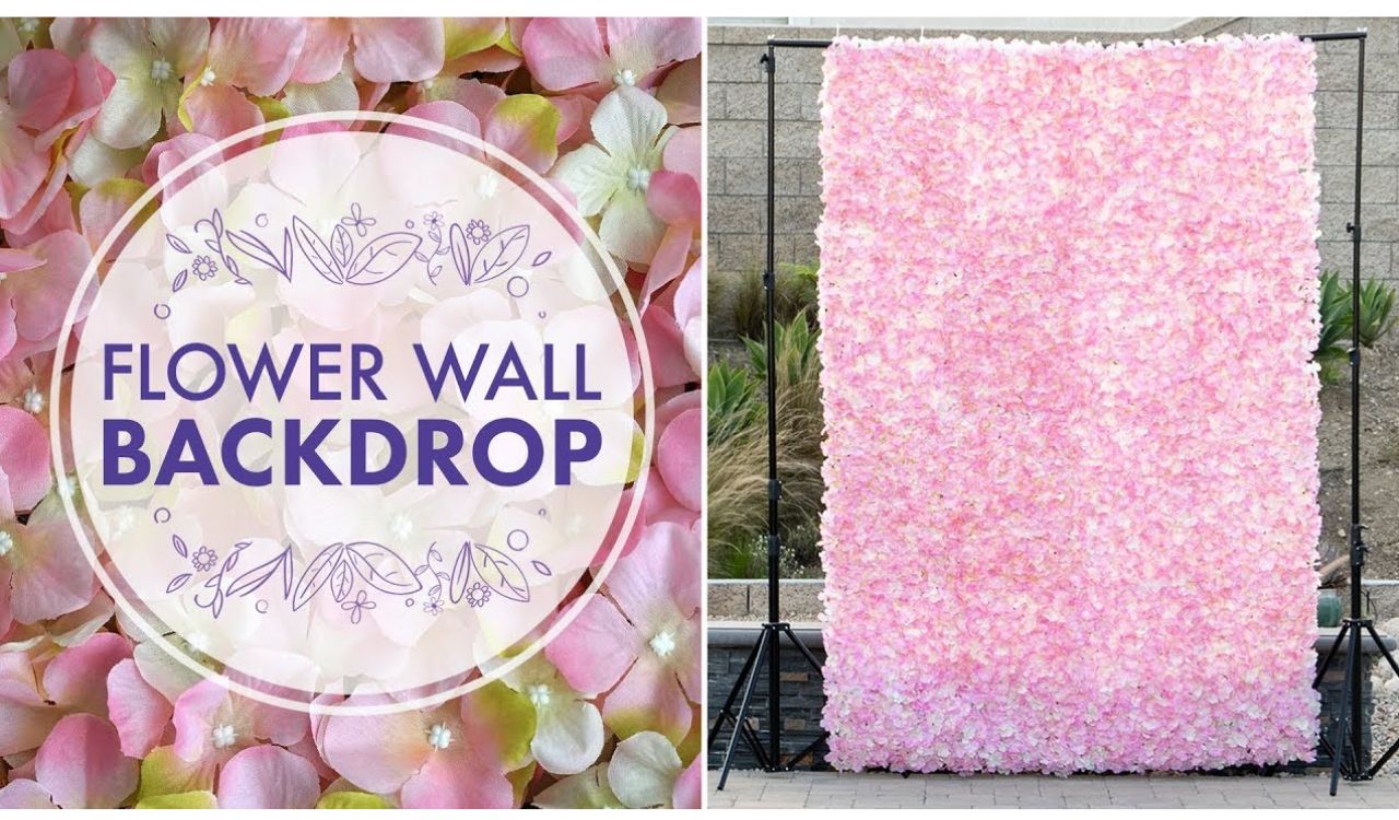 Innovation In Flower Wall Backdrop Ideas